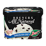 Breyers&nbsp;Ice Cream&nbsp;Chocolate Chip Full-Size Picture